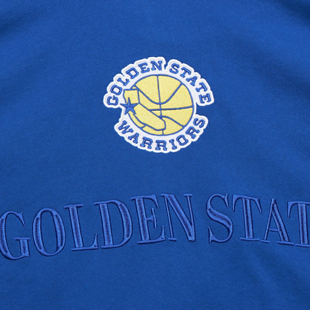 Golden State Warriors Hardwood Classics Team OG 3.0 Pullover Hoodie for sale Royal | Mitchell & Ness for sale