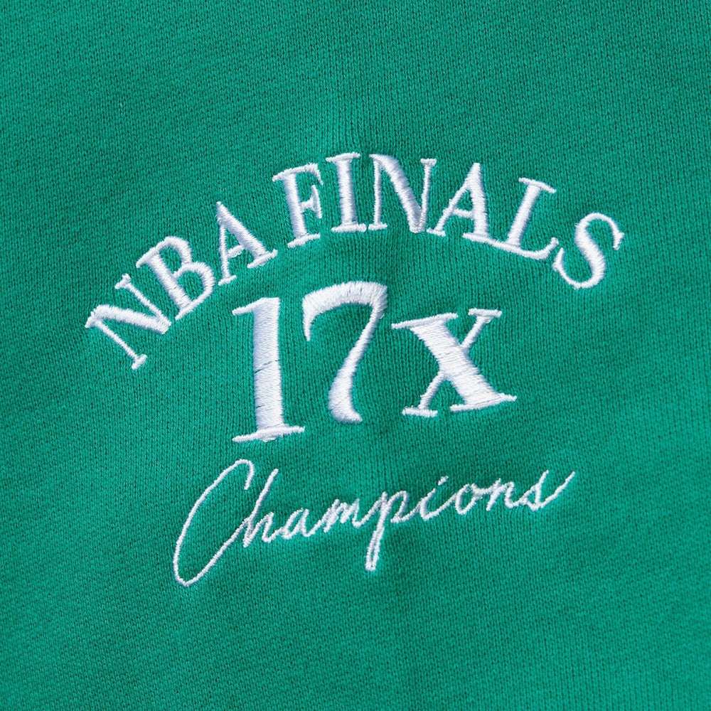 Boston Celtics Hardwood Classics Team OG 3.0 Pullover Hoodie Kelly Green | Mitchell & Ness outlet