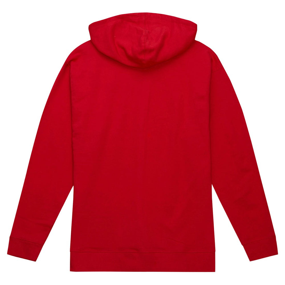 Mitchell & Ness Tampa Bay Buccaneers Helmet Logo Vintage Pullover Hoodie Red