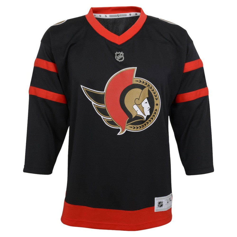 Ottawa Senators Preschool Replica Jersey - Black - NHL 202077001