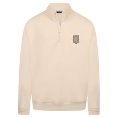 Kansas City Royals Levelwear Murray Quarter-Zip Sweatshirt - Khaki - MLB Online