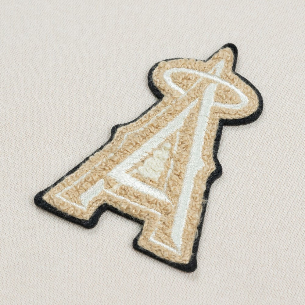 Los Angeles Angels Levelwear Murray Quarter-Zip Sweatshirt - Khaki - MLB Lifestyle