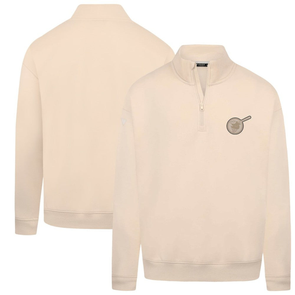 San Diego Padres Levelwear Murray Quarter-Zip Sweatshirt - Khaki - MLB Sale