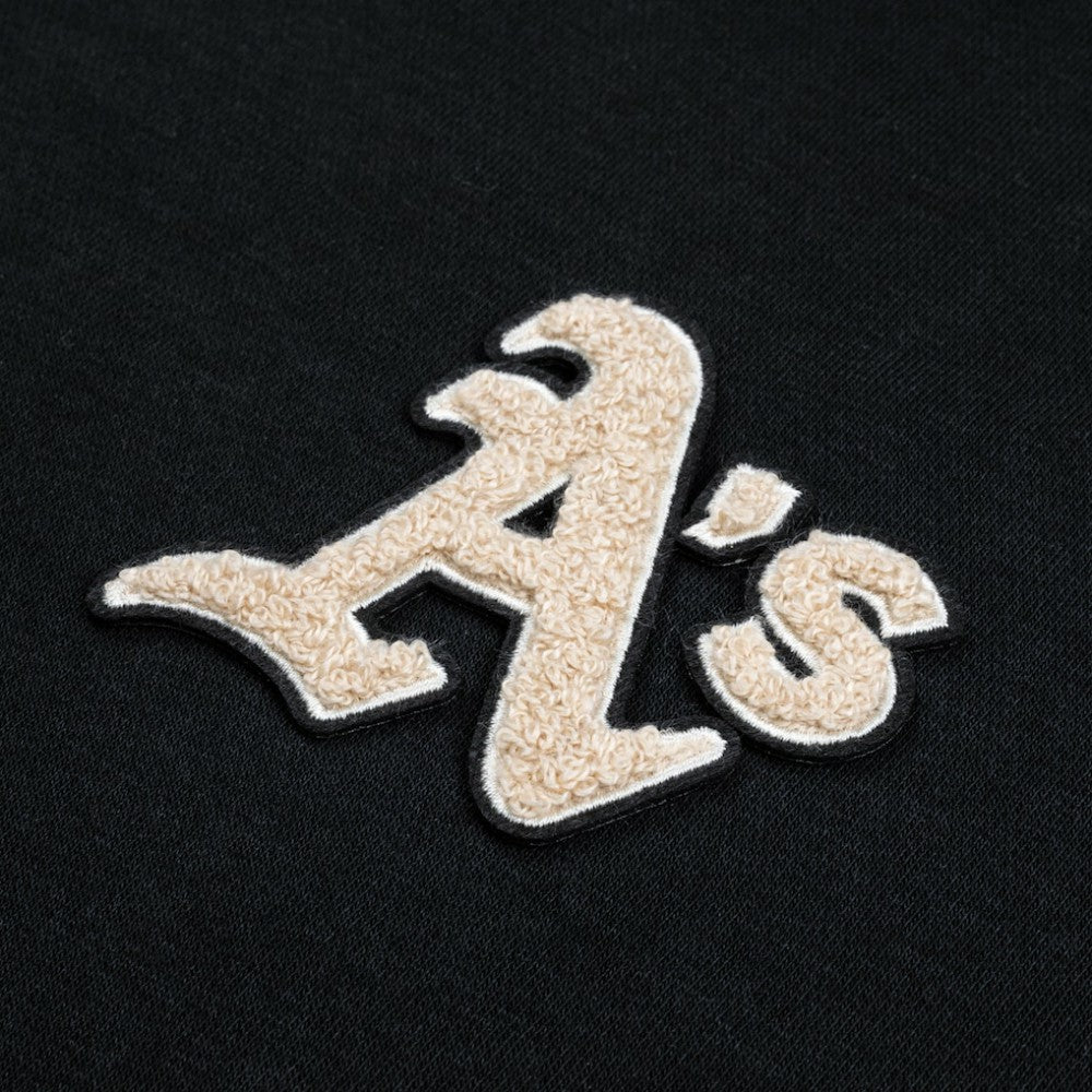 Athletics Levelwear Murray Quarter-Zip Sweatshirt - Black - MLB Sale