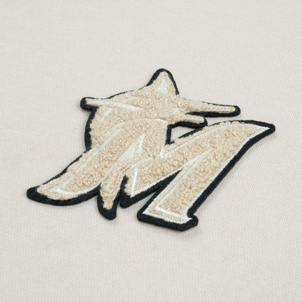 Miami Marlins Levelwear Murray Quarter-Zip Sweatshirt - Khaki - MLB on Sale