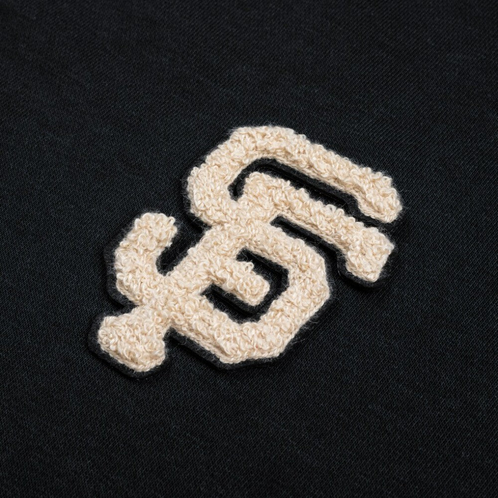 San Francisco Giants Levelwear Murray Quarter-Zip Sweatshirt - Black - MLB on Sale