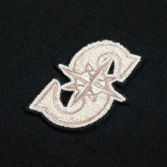 Seattle Mariners Levelwear Murray Quarter-Zip Sweatshirt - Black - MLB Discount