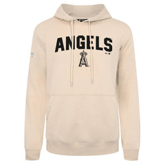 Los Angeles Angels Levelwear Podium Team Arch Pullover Hoodie - Khaki - MLB on Sale
