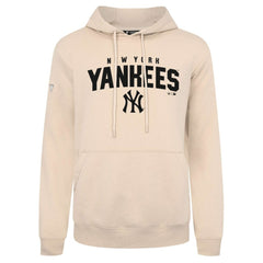 New York Yankees Levelwear Podium Team Arch Pullover Hoodie - Khaki - MLB Sale