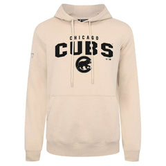 Chicago Cubs Levelwear Podium Team Arch Pullover Hoodie - Khaki - MLB on Sale