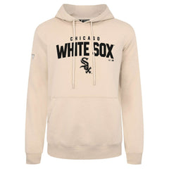 Chicago White Sox Levelwear Podium Team Arch Pullover Hoodie - Khaki - MLB Discount