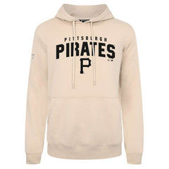 Pittsburgh Pirates Levelwear Podium Team Arch Pullover Hoodie - Khaki - MLB Online