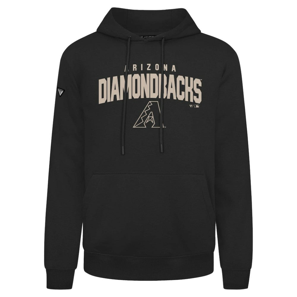 Arizona Diamondbacks Levelwear Podium Team Arch Pullover Hoodie - Black - MLB Online