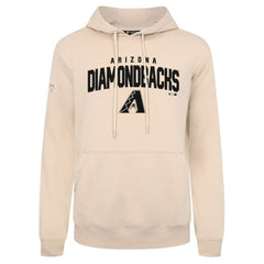 Arizona Diamondbacks Levelwear Podium Team Arch Pullover Hoodie - Khaki - MLB Sale