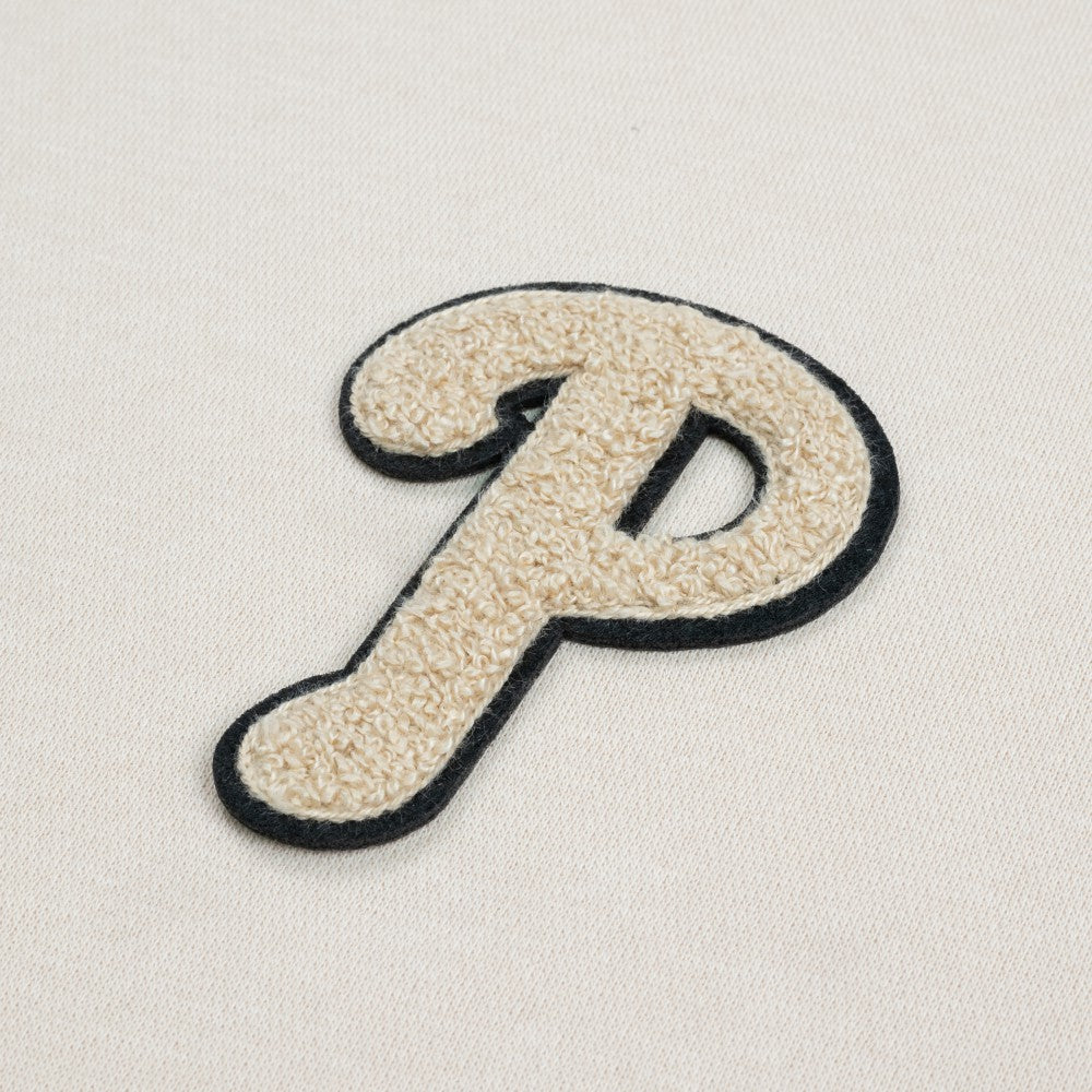 Philadelphia Phillies Levelwear Uphill Oversized Full-Zip Hoodie - Khaki - MLB Lifestyle