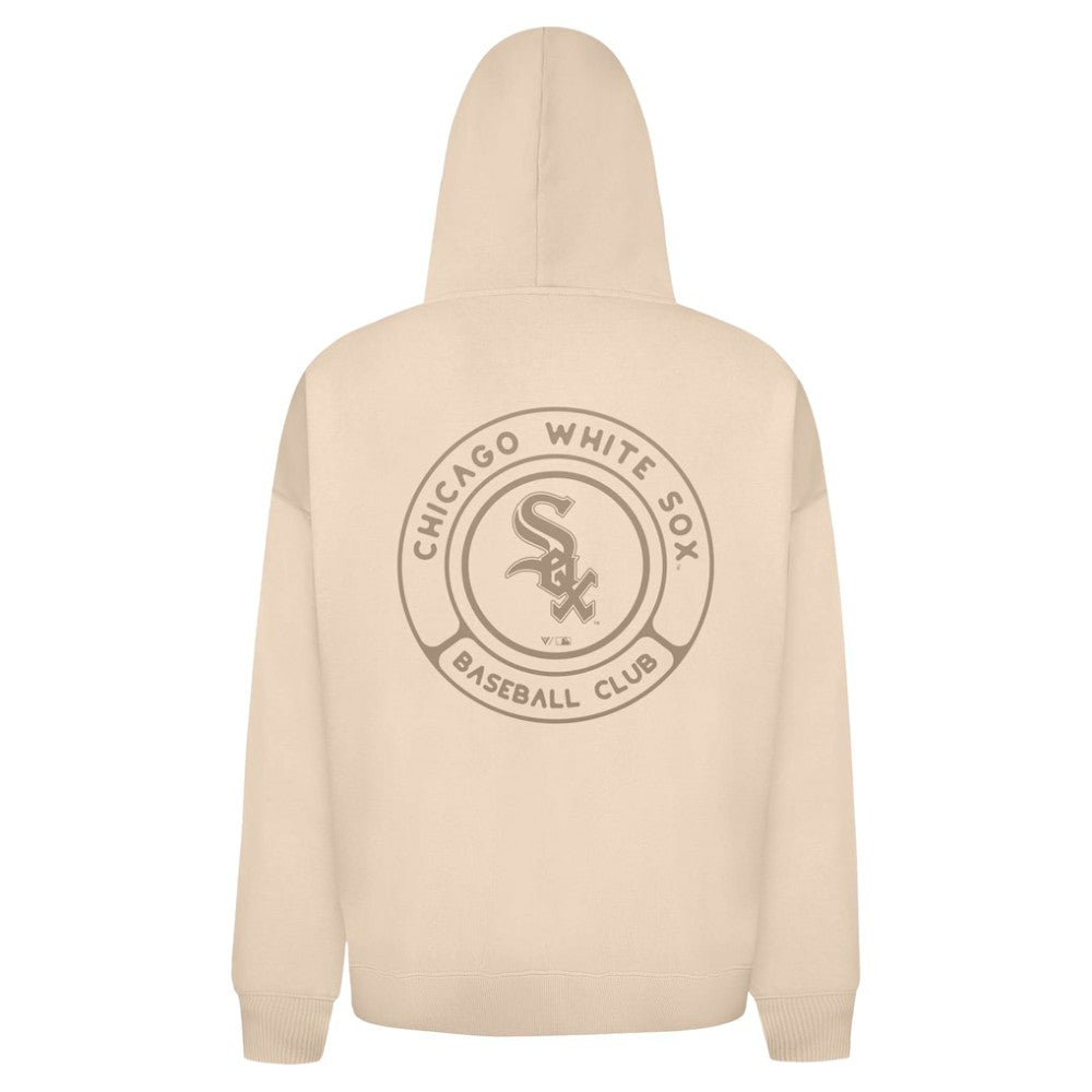 Chicago White Sox Levelwear Uphill Oversized Full-Zip Hoodie - Khaki - MLB on Sale