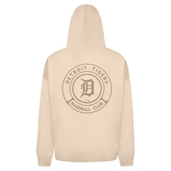 Detroit Tigers Levelwear Uphill Oversized Full-Zip Hoodie - Khaki - MLB on Sale