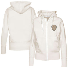 Milwaukee Brewers Levelwear Women's Gardinia Full-Zip Hoodie - Khaki - MLB on Sale