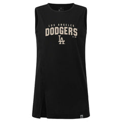 Los Angeles Dodgers Levelwear Women's Influx Team Arch Tank Top - Black - MLB Online