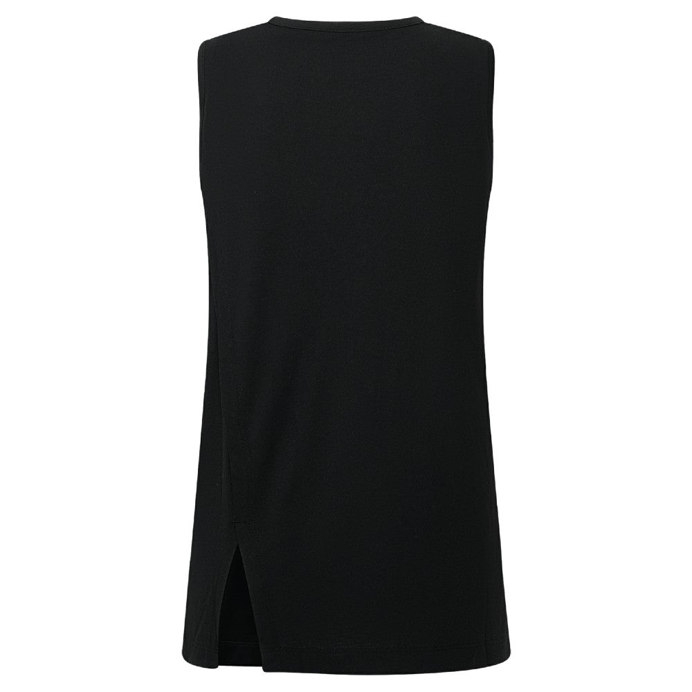 Houston Astros Levelwear Women's Influx Team Arch Tank Top - Black - MLB Sale