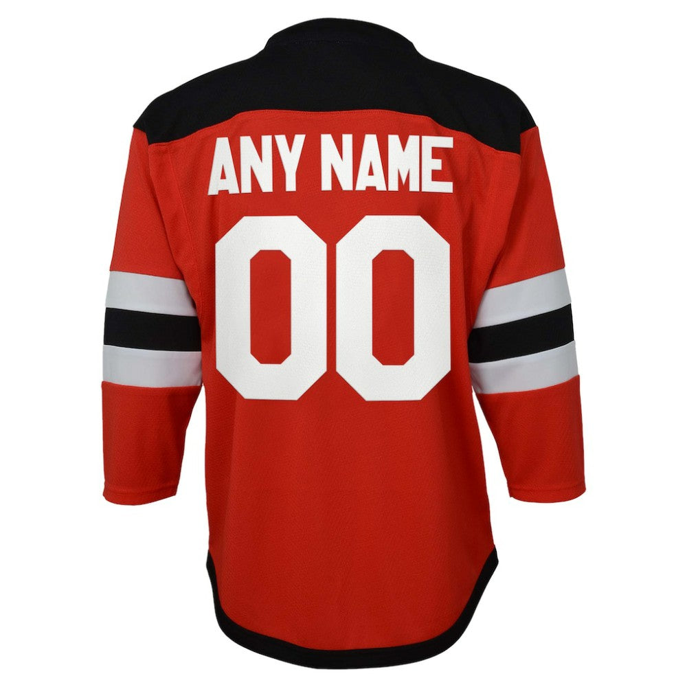 New Jersey Devils Youth Replica Custom Jersey - Red - NHL 202081844