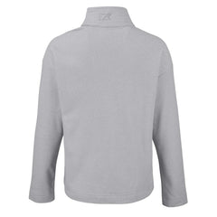 Buffalo Bills Cutter & Buck Women's Hunts Point Eco Half-Snap Sweatshirt Gray