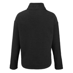 New York Giants Cutter & Buck Women's Hunts Point Eco Half-Snap Sweatshirt Black