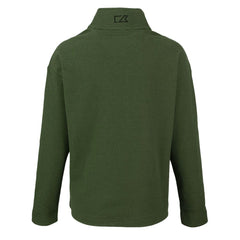 Las Vegas Raiders Cutter & Buck Women's Hunts Point Eco Half-Snap Sweatshirt Green