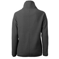 Indianapolis Colts Cutter & Buck Women's Helmet Cascade Eco Sherpa Fleece Half-Zip Jacket Charcoal