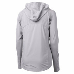 Washington Commanders Cutter & Buck Women's Primary Adapt Eco Knit Hybrid Recycled Full-Zip Jacket Gray
