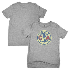 Club America 1863FC Youth Color Badge T-Shirt Heather Gray