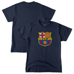 Barcelona 1863FC Youth Color Badge T-Shirt Navy