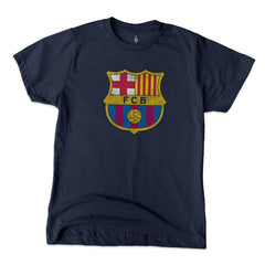 Barcelona 1863FC Youth Color Badge T-Shirt Navy