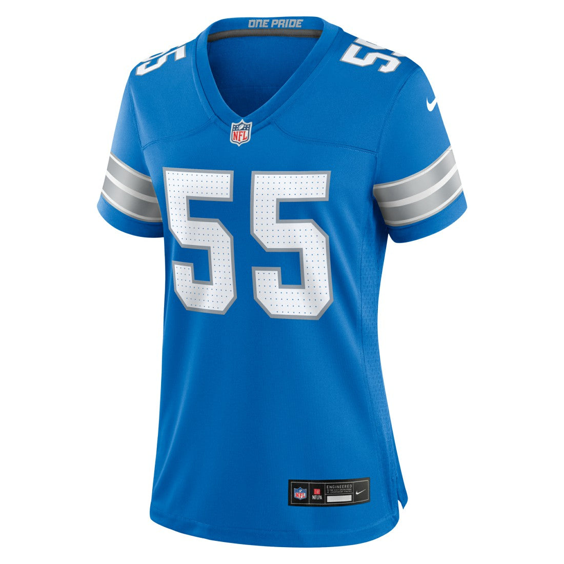 Nike Derrick Barnes Detroit Lions Women's Team Game Jersey Blue