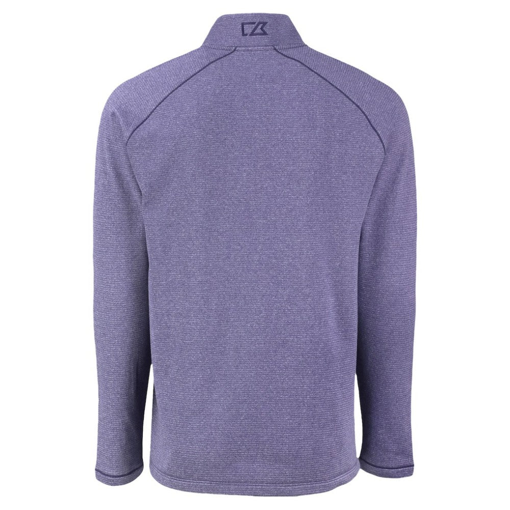 Arizona Diamondbacks Cutter & Buck Peshastin Eco Fleece Recycled Raglan Quarter-Zip Top - Heather Purple - MLB Online