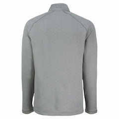 Cleveland Guardians Cutter & Buck Peshastin Eco Fleece Recycled Raglan Quarter-Zip Top - Heather Gray - MLB Lifestyle