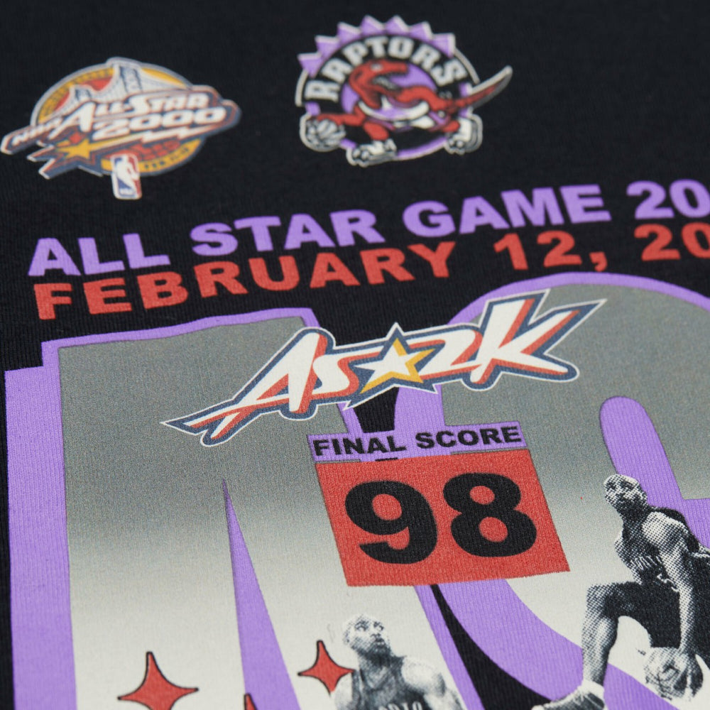 Vince Carter Toronto Raptors 2000 All-Star Game It's Over T-Shirt Black | Mitchell & Ness outlet