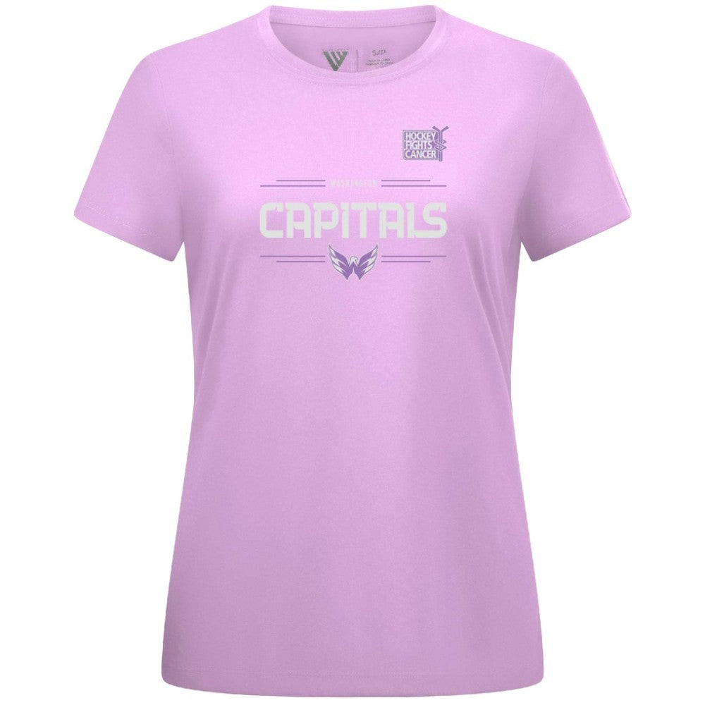 Alexander Ovechkin Washington Capitals Levelwear Women's Hockey Fights Cancer Anthem Name & Number T-Shirt - Lavender - NHL 202088224