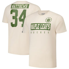 Auston Matthews Toronto Maple Leafs Levelwear 2024 NHL Military Appreciation Richmond Delta Player Name & Number T-Shirt - Khaki - NHL 202088252