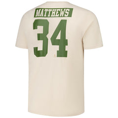 Auston Matthews Toronto Maple Leafs Levelwear 2024 NHL Military Appreciation Richmond Delta Player Name & Number T-Shirt - Khaki - NHL 202088252