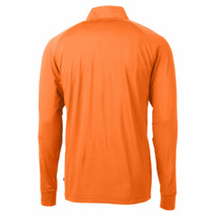 Tampa Bay Buccaneers Cutter & Buck Adapt Eco DryTec Raglan Quarter-Zip Jacket Orange