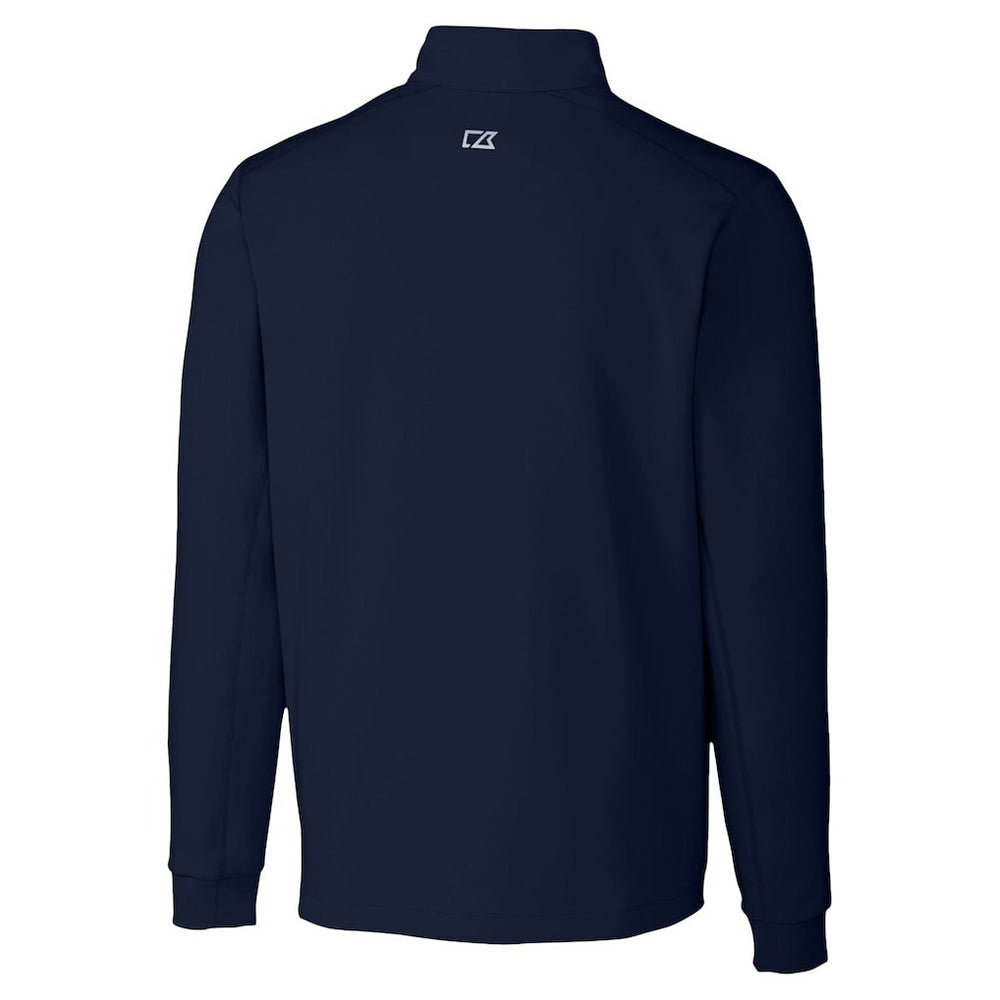 Chicago Bears Cutter & Buck Traverse Stretch Quarter-Zip Top Navy