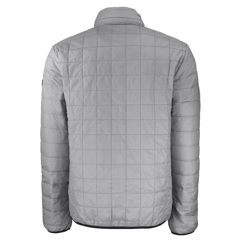 Buffalo Bills Cutter & Buck Big & Tall Rainier PrimaLoft Eco Insulated Full-Zip Hoodie Puffer Jacket Gray
