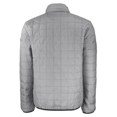 Buffalo Bills Cutter & Buck Big & Tall Rainier PrimaLoft Eco Insulated Full-Zip Hoodie Puffer Jacket Gray