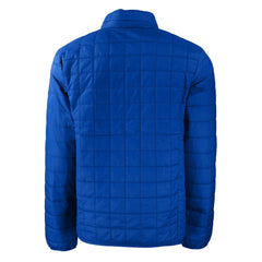 Buffalo Bills Cutter & Buck Big & Tall Rainier PrimaLoft Eco Insulated Full-Zip Hoodie Puffer Jacket Royal