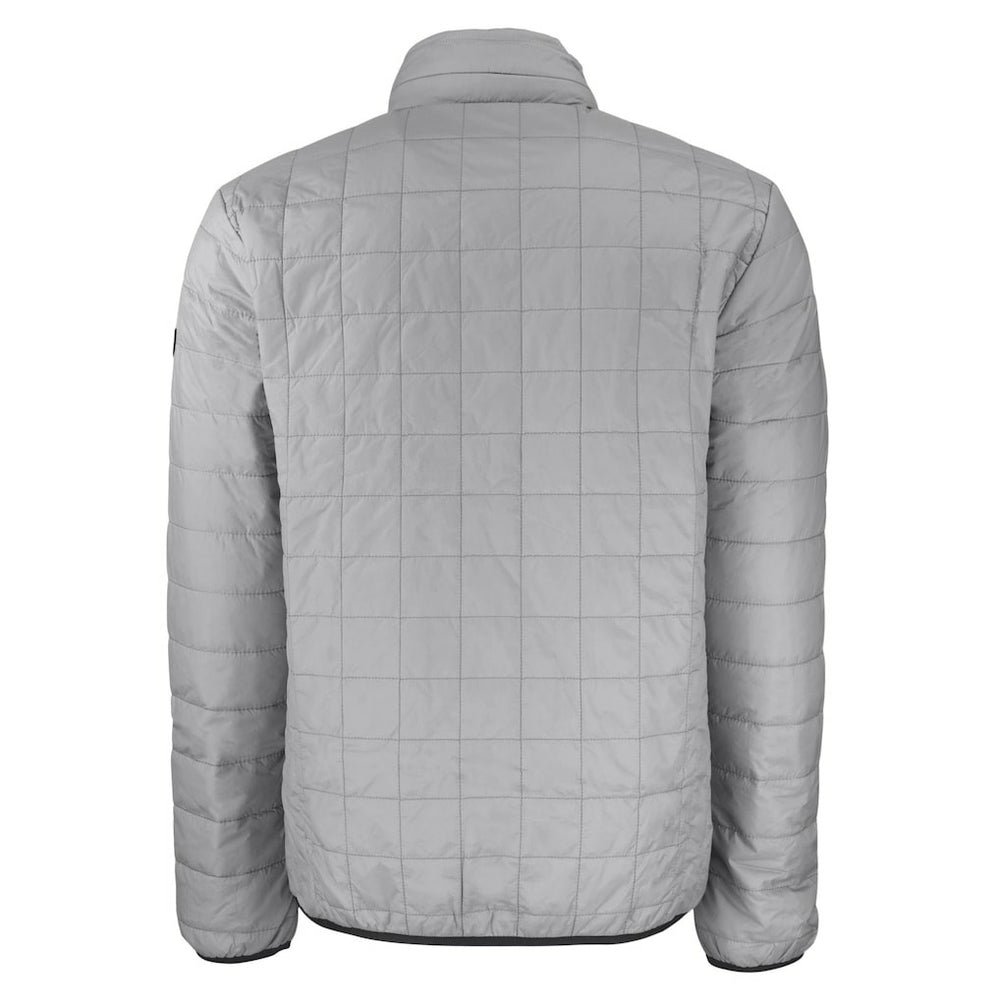 Kansas City Chiefs Cutter & Buck Big & Tall Rainier PrimaLoft Eco Insulated Full-Zip Hoodie Puffer Jacket Gray