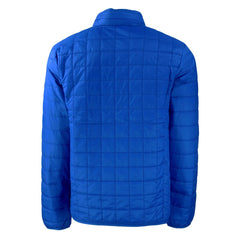 New York Giants Cutter & Buck Big & Tall Rainier PrimaLoft Eco Insulated Full-Zip Puffer Jacket Royal