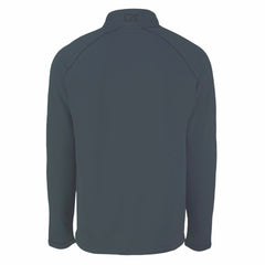 New York Jets Cutter & Buck Peshastin Eco Fleece Recycled Half-Zip Top Heather Black