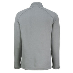Philadelphia Eagles Cutter & Buck Peshastin Eco Fleece Tri-Blend Raglan Recycled Quarter-Zip Jacket Heather Gray