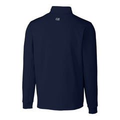 Los Angeles Chargers Cutter & Buck Big & Tall Traverse Stretch Quarter-Zip Top Navy